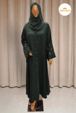 Emerald Floral Abaya