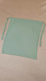 Georgette Tie-Back Niqab - Mint Green