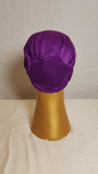 Side Parted Cap - Purple