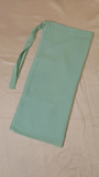 Georgette Tie-Back Niqab - Mint Green