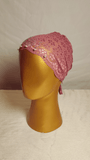 Embellished Lace Cap - Duty Rose