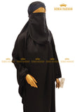 Black Jilbab Set