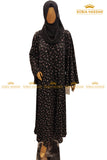 Dark Bloom Abaya