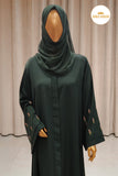 Emerald Floral Abaya