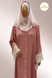 Formal Pink Abaya