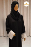 Black Lacework Abaya