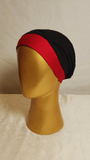 Color Border Cap - Red