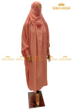 Orange Jilbab Set