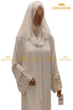 Formal Pearl Lace Abaya