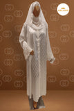 Ivory Formal Abaya