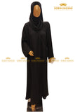 Black Angarkha Style Abaya