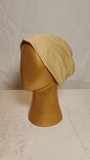 Plain Elastic Cap - Beige