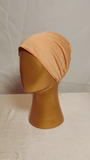 Plain Elastic Cap - Peach