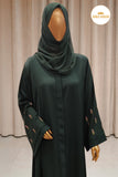 Emerald Floral Abaya