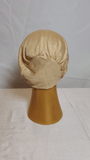 Plain Elastic Cap - Beige