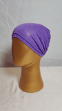 Plain Elastic Cap - Light Purple