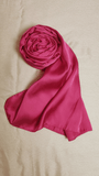 Satin Silk Hijab - Pink