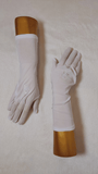 Extended Gloves - White