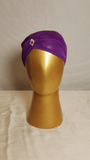 Side Parted Cap - Purple