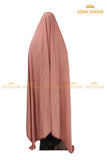 Plain Peach Pink Shawl