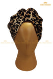 Leopard Turban Cap