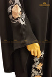 Front Open Zari Embroidered
